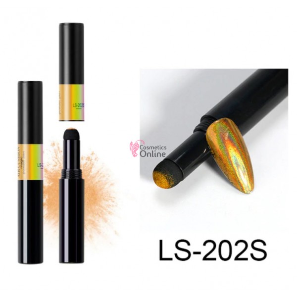 Creion Magic Effect Venalisa cu pigment ultra fin LS-202S Auriu cu Reflexii Holografice + 1 Gel color de 5g Venalisa Cadou